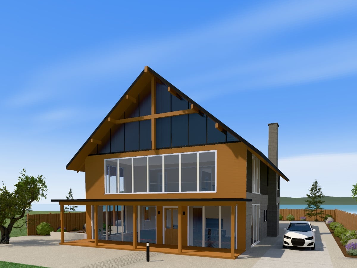 The Alpine, exterior view